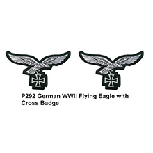 1:6 Scale German WWII Flying Eagle With Cross Badges